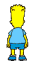 Bart Simpson Showing Butt