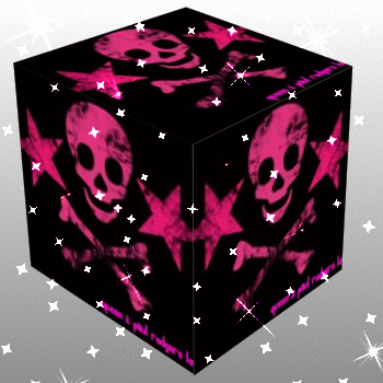 3D Cube Skulls