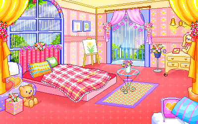 kawaii scene - bedroom