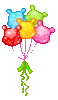 pretty bear balloons