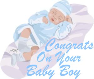 congrats baby boy