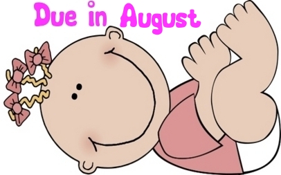 Cartoon Baby Girl- Due in Augu..