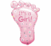 girl foot print