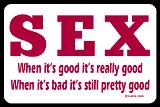 Sex Is Good