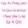 yes i'm pregnant..