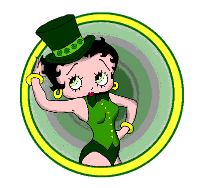 Betty Boop St Patrick's Day