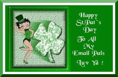 Betty Boop St. Patrick's Day