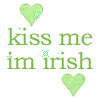 St Patrick's day kiss me