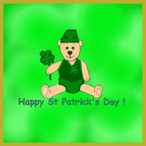 St Patrick's Day Teddy