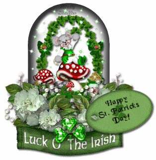 St Patricks Day Globe
