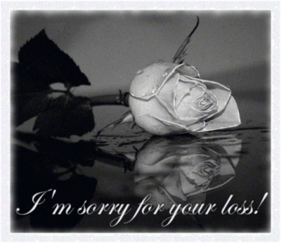 I'm sorry for your loss!