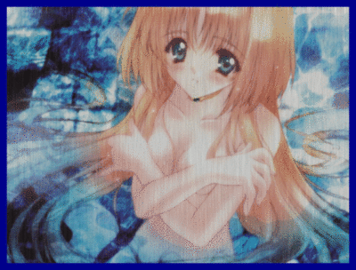 Anime Girl in the rain