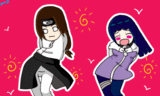 Neji and Hinata dancing