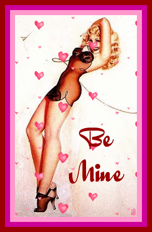 Be Mine Pinup