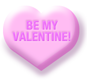 be my valentine heart