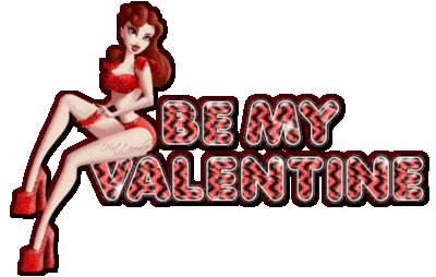 Be My Valentine-Lady in red