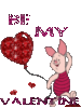 Be my valentine Piglet