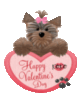 Doggy Happy Valentine's Tag