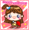 cute kawaii happy valentine