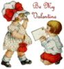 Cute vintage valentine card