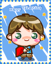 happy valentine cutie boy