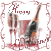 Happy Valentines Champagne