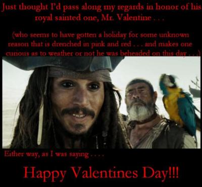 Jack Sparrow Valentine