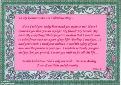 Valentine Wish