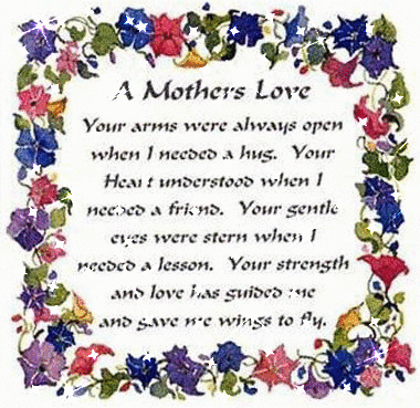 A mother's love poem