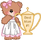 Cute Teddy Bear Best Mom #