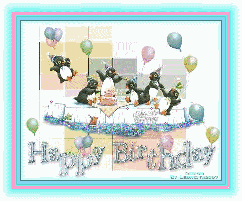 Happy Birthday! -- Penguin Party
