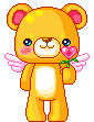 kawaii angel bear