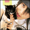 Miyavi and the cat *ç*
