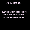Cid's Flamethrower