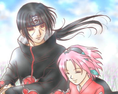 Itachi & Sakura.