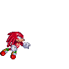 Knuckles gliding so fast hes g..