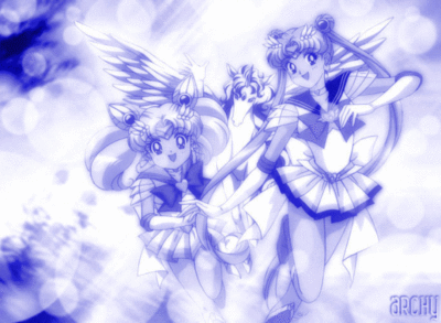 Sailor Mini-Moon & Sailor ..