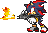 Shadow the hedgehog with an sm..