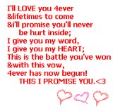 Promise U <3