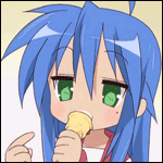 konata licking icecream