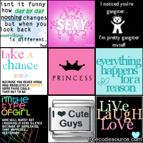 Girlie Icons Collage
