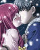 winter anime lovers kiss