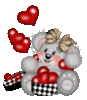 Creddy w-box of hearts