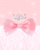cute kawaii princess pink ribb..