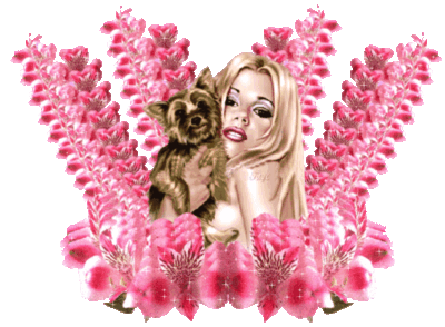 Floral Puppy Love
