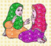 Little Muslim girls