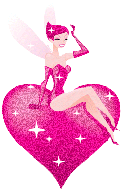 pink heart fairy