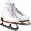 sparkly ice skates