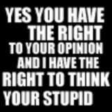 your stupid! note