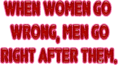 WOMEN GO WRONG